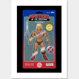 heroic action figure Posters and Art